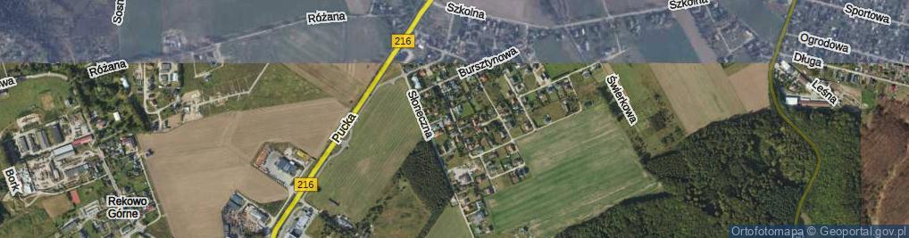 Zdjęcie satelitarne Perłowa ul.